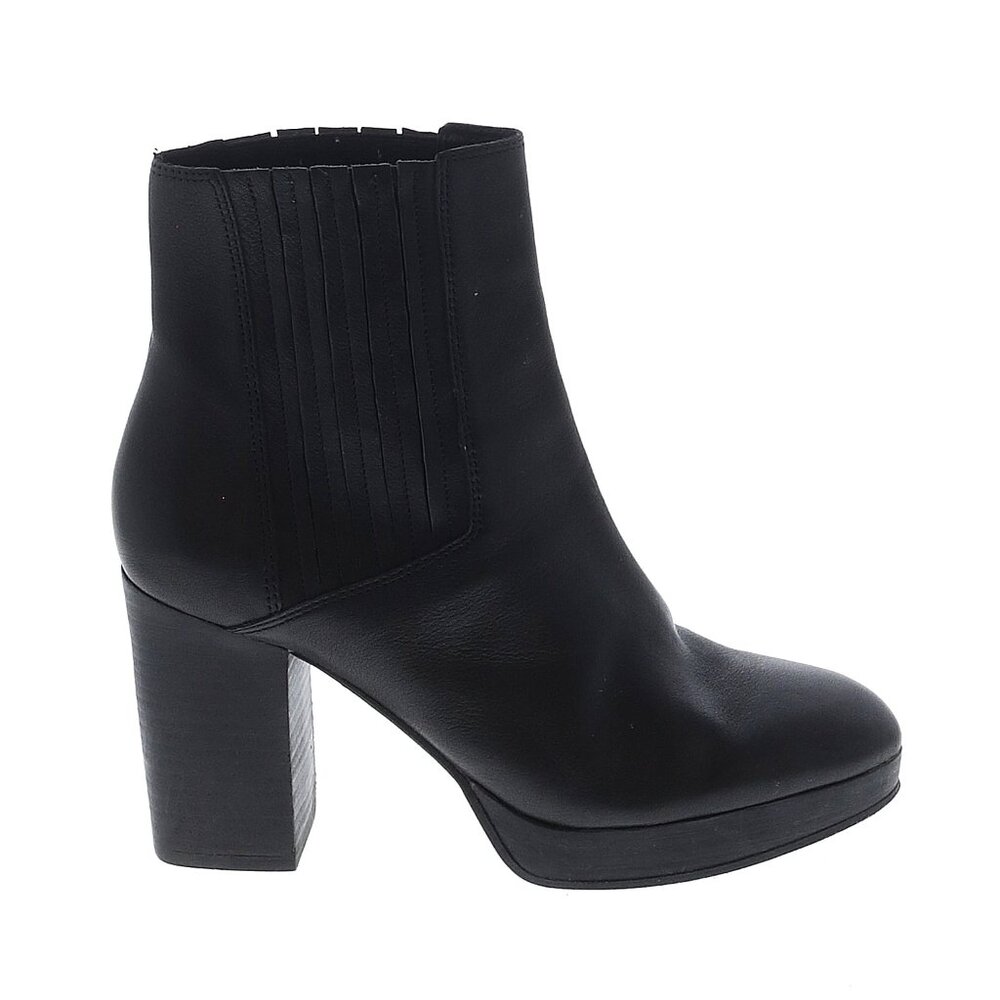 Black Eileen Fisher Ankle Boots Size 8.5